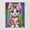 Recherche de chaton adorable cartes postales Doux