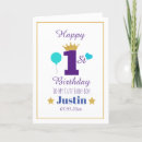 Recherche de 1st birthday vœux cartes Baby boy