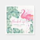 Recherche de luau serviettes Flamant rose