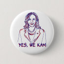 Zoek naar kam buttons Kamala harris