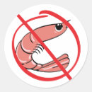 Recherche de mollusques et crustacés autocollants Allergique