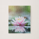 Zoek naar lotusbloemen puzzels Boeddhisme