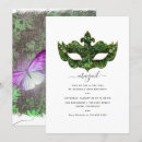 Recherche de masque mascarade invitations Chic