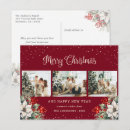 Recherche de houx de noël cartes postales 3 photos