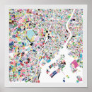 Recherche de cartographie posters Travel