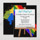 Recherche de arts et métiers invitations Partie de peinture