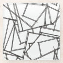 Recherche de dessin au trait dessous de verres Minimaliste