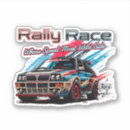 Recherche de rallye autocollants Course