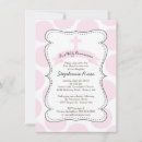 Recherche de de pois invitations Rose