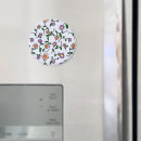 Recherche de motif floral coloré magnets Motif de fleurs