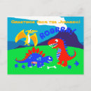 Recherche de dinosaure mignon cartes postales Enfants