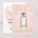 Recherche de bouteille de parfum invitations Rose