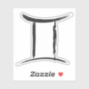 Recherche de gemini autocollants Moderne