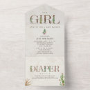 Recherche de baby shower fille invitations C'est une fille