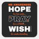 Recherche de sclérose autocollants Sensibilisation