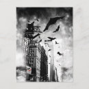 Recherche de super heroes cartes postales Gotham