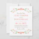 Recherche de floral save the dates Rustique