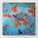 Recherche de feng shui horloges Poisson