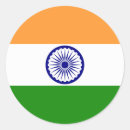 Zoek naar indiaan stickers Vlag van india