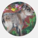 Recherche de chèvre bébé autocollants Animal