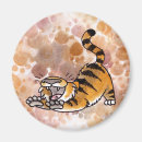 Recherche de rayure jaune magnets Aquarelle