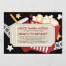 Zoek naar popcorn uitnodigingen Filmparty