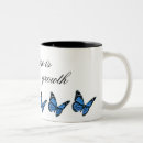Recherche de papillon bleu tasses Café