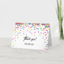 Recherche de confettis vœux cartes Coloré