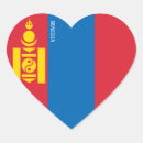 Recherche de mongolie autocollants Drapeau de la mongolie