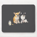 Recherche de cigarette tapis souris Chien fumant une cigarette