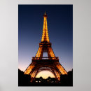 Recherche de tour eiffel nuit posters France