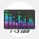 Recherche de l électronique autocollants Musique dansante