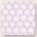 Zoek naar paarse strepen onderzetters Abstract