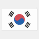 Recherche de drapeau coréen autocollants Patriotique