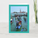 Recherche de gondoles vœux cartes Venice