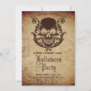 Recherche de aged invitations Vintage skulls in hats