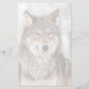 Zoek naar grijze wolf briefpapier Grijs