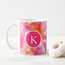 Recherche de peinture abstraite colorée tasses Motif