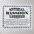 Zoek naar fagot posters Bassin