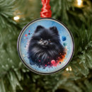 Zoek naar zwarte hond ornamenten Waterverf