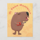 Recherche de ukulele cartes postales Mignon