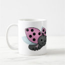 Recherche de coccinelle mignonne tasses Rose