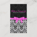 Recherche de ruban rose cartes visite Noir et blanc