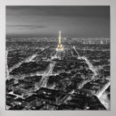 Recherche de tour eiffel noir et blanc posters Ville