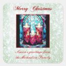 Recherche de de fenêtre de noël autocollants Vitrail