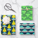Recherche de soucoupe papier cadeau Ufo