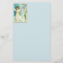 Zoek naar baby blue briefpapier Vintage
