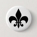 Recherche de fleur lys badges Blanc