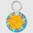 Recherche de soleil lumineux porteclés Fleur