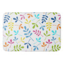 Zoek naar veelkleurig badmatten Bladpatroon